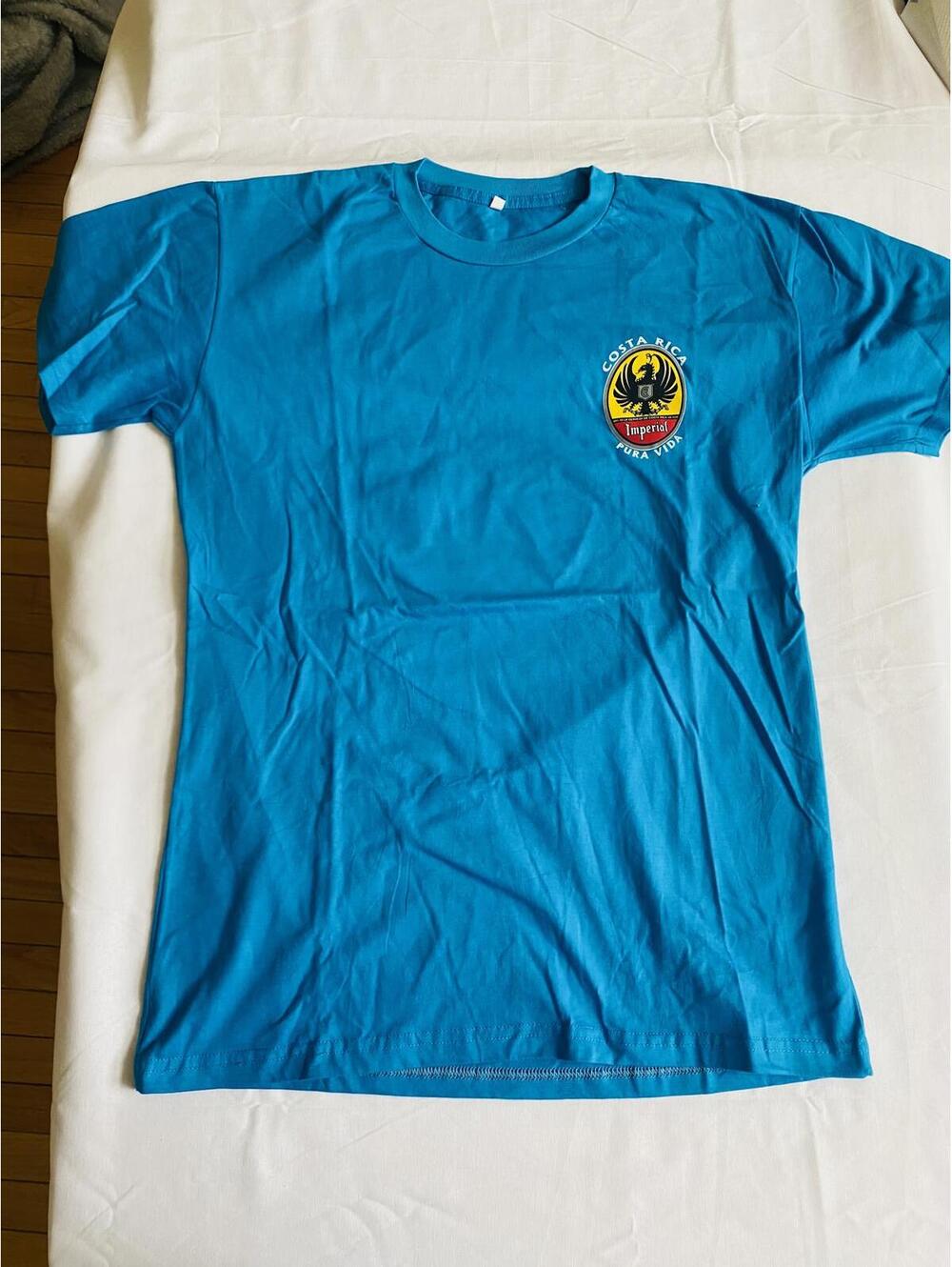 Costa Rica Pura Vida Blue T-Shirt Size Large